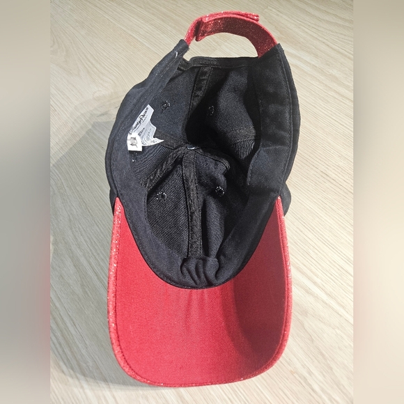 Minnie Mouse Disney Parks Sparkle Red and Black Youth Hat - Picture 7 of 7